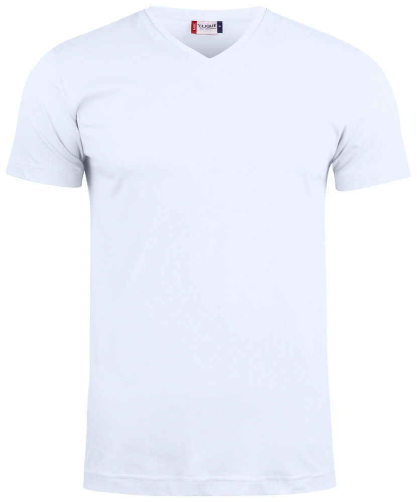T-shirt col V manches courtes