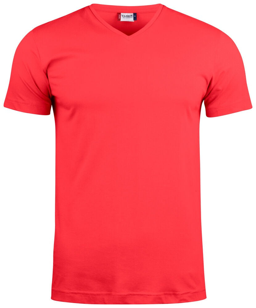 T-shirt col V manches courtes
