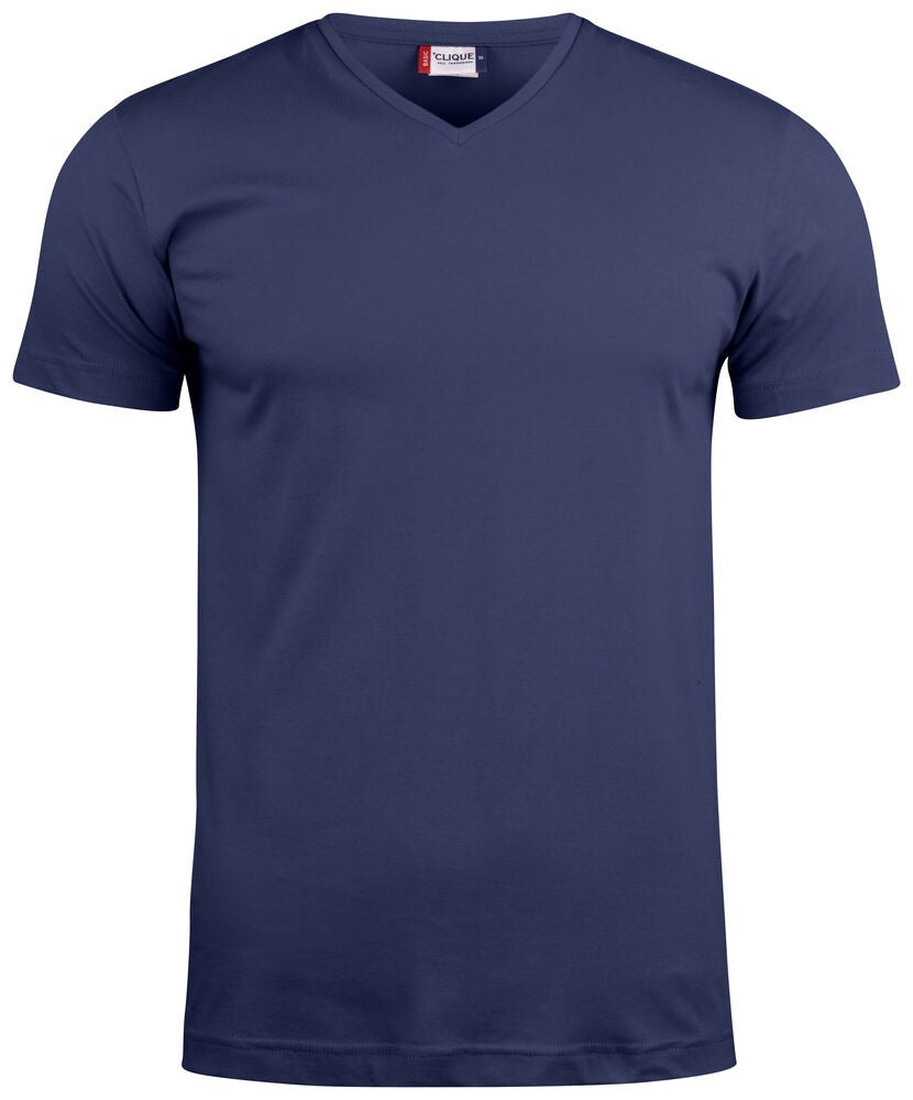T-shirt col V manches courtes