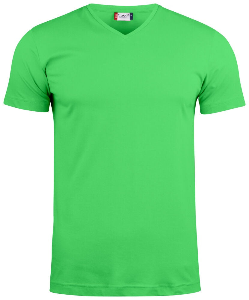 T-shirt col V manches courtes