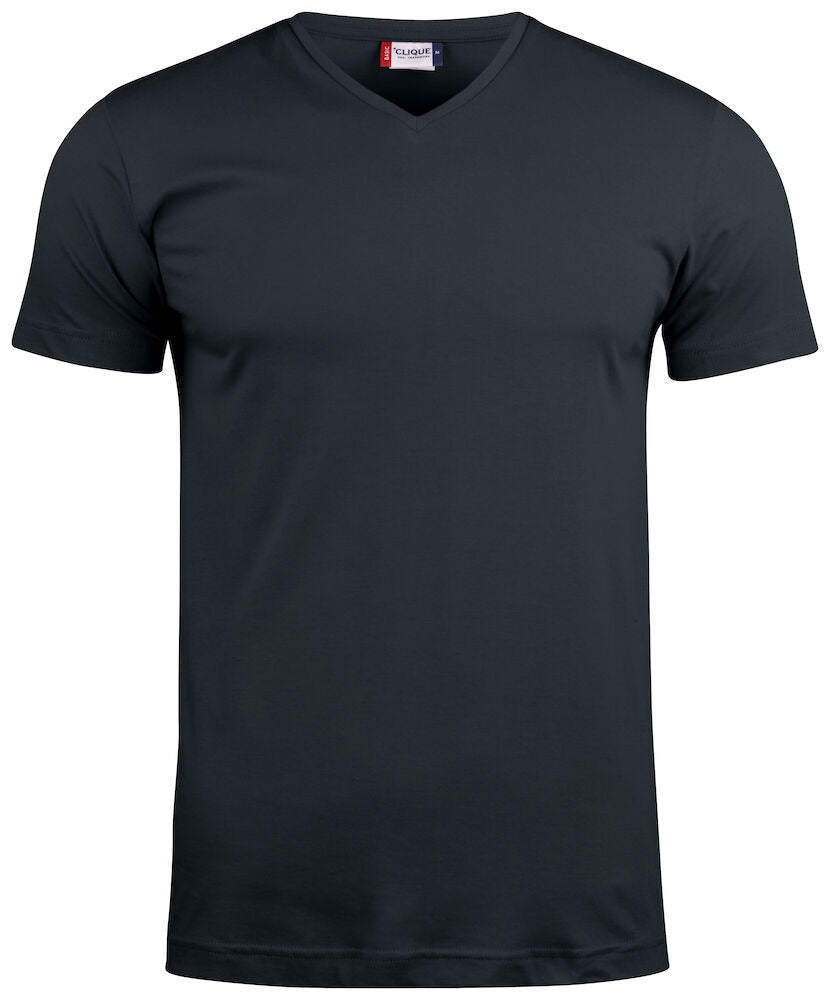 T-shirt col V manches courtes