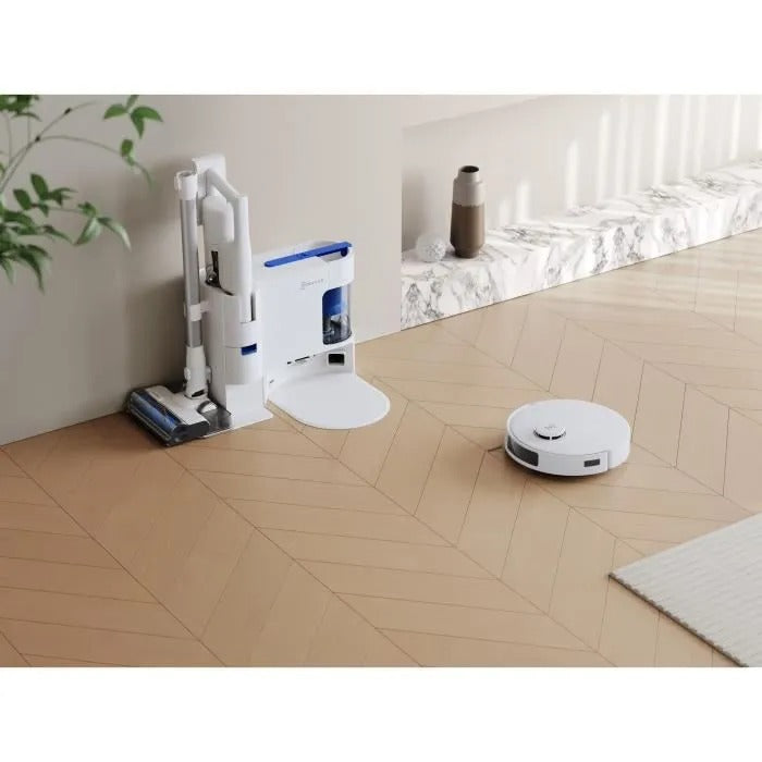 Aspirateur Robot + Balai avec Station - Double vidange automatique - ECOVACS DEEBOT N20 COMBO - Reconditionné – Très bon état