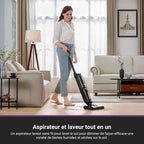 Aspirateur Laveur sans Fil pour Sols Durs - Autonettoyant -  Eureka New400 - Reconditionné – Très bon état