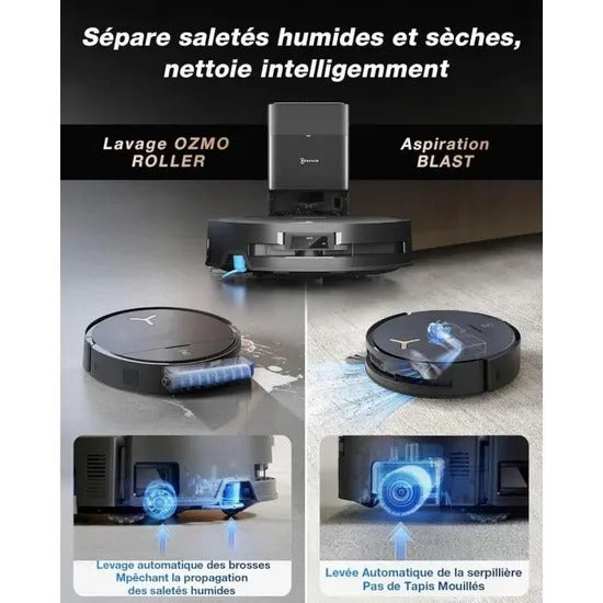 Aspirateur Robot Laveur Ultra fin - Ecovacs Deebot X9 Pro Omni  - 16600Pa -  Reconditionné – Très bon état