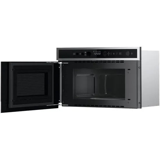 Four micro-ondes en Inox et anti trace encastrable - WHIRLPOOL - WMN4I4BXF  - 22 L - Reconditionné – Très bon état