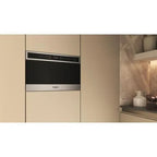 Four micro-ondes en Inox et anti trace encastrable - WHIRLPOOL - WMN4I4BXF  - 22 L - Reconditionné – Très bon état