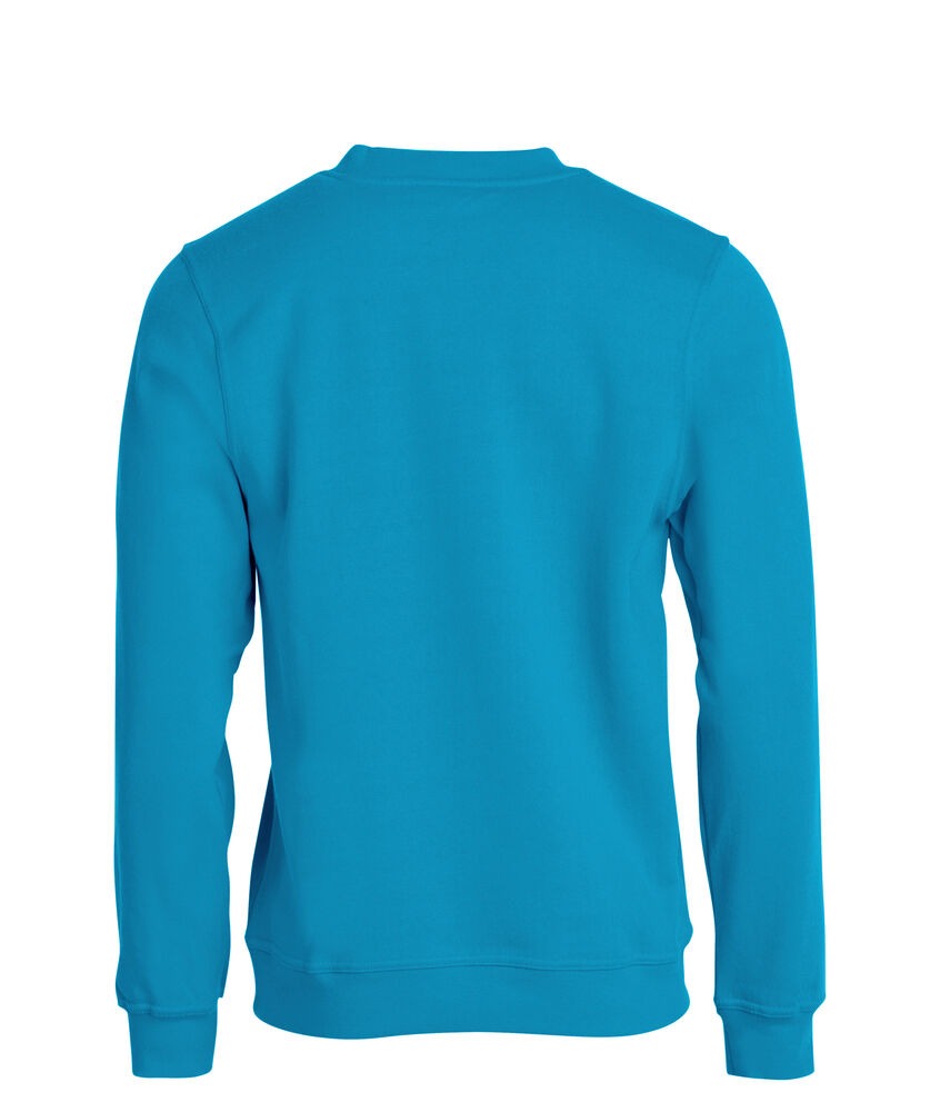 Sweat-shirt Bleu Basic Roundnec