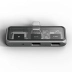 Hub USB 3.2 - SATECHI - Mobile XR 100W - Lecteur Micro SD - Support 4K - Compact et léger