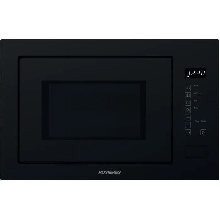Micro-ondes Gril encastrable - ROSIERES - RO38FL7N25LWB - Noir - 25L - Reconditionné – Très bon état
