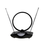 ANTENNE INTERIEURE AMPLIFIEE  - TV / TNT -  Accsup - NOIRE