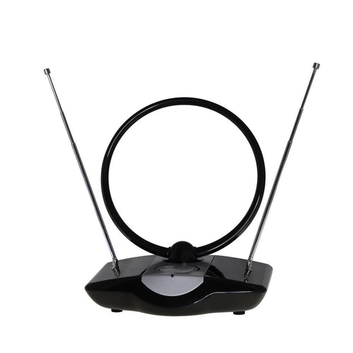 ANTENNE INTERIEURE AMPLIFIEE  - TV / TNT -  Accsup - NOIRE