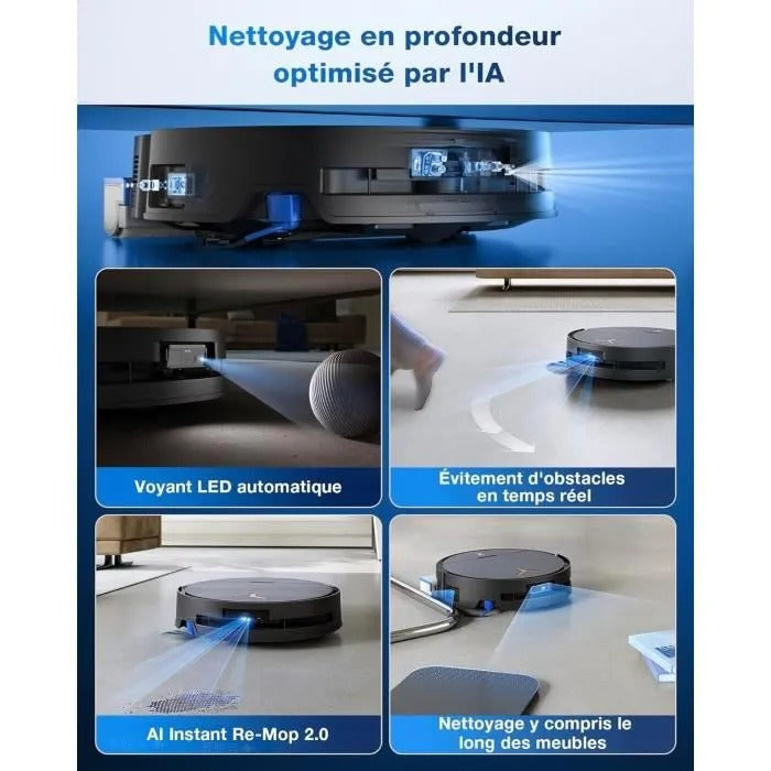 Aspirateur Robot Laveur Ultra fin - Ecovacs Deebot X9 Pro Omni  - 16600Pa -  Reconditionné – Très bon état