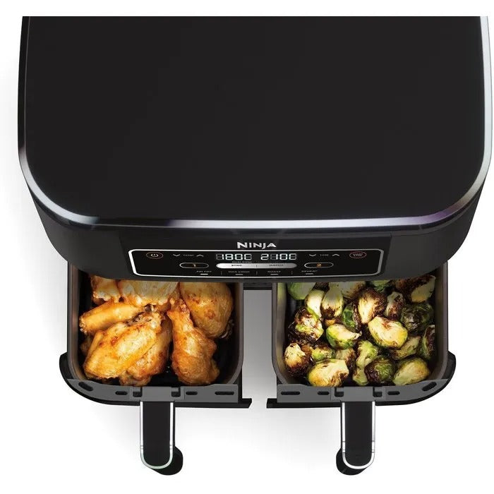 Friteuse sans huile NINJA - Foodi AF200EU - Capacité 7,6L - Double cuve  - 2400W - Reconditionné – Très bon état