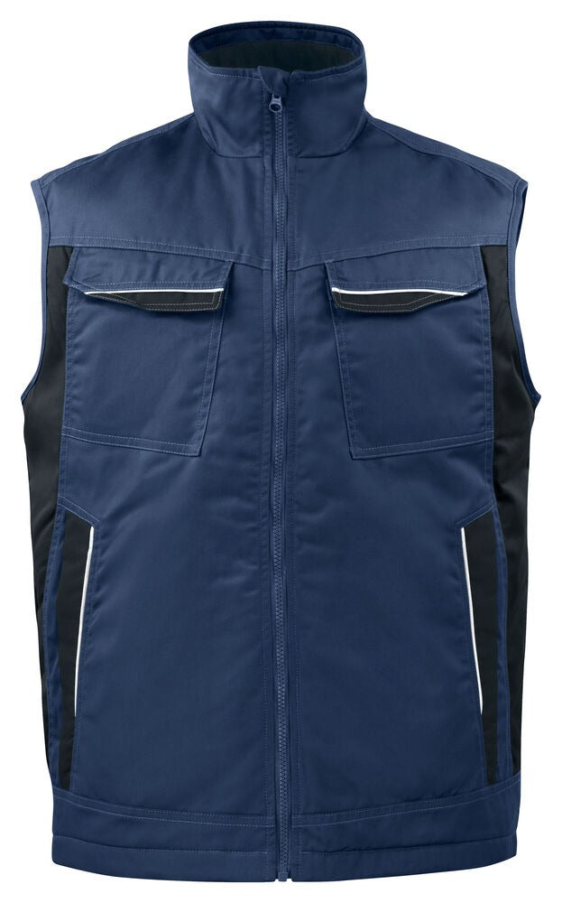 Gilet professionnel matelassé multipoches PRIO 5704