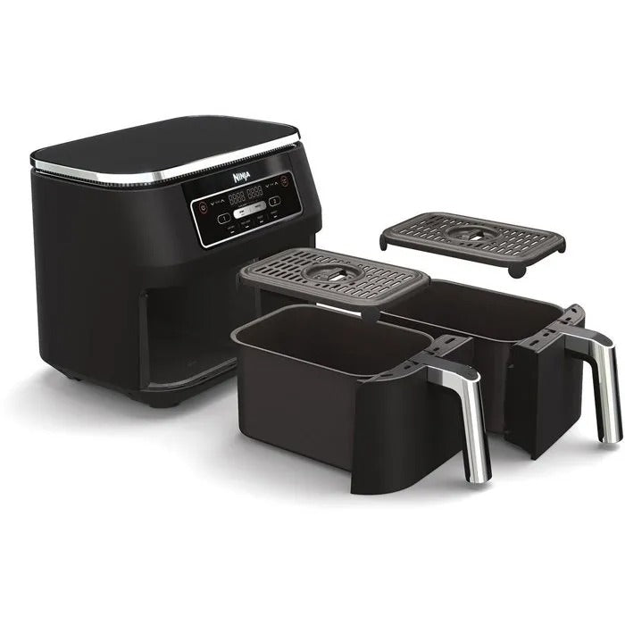 Friteuse sans huile NINJA - Foodi AF200EU - Capacité 7,6L - Double cuve  - 2400W - Reconditionné – Très bon état