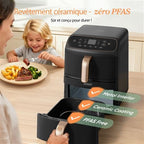 Friteuse sans huile Cosori - Turbo Tower Compact - 8.6L - 2630Watts - Reconditionné – Très bon état