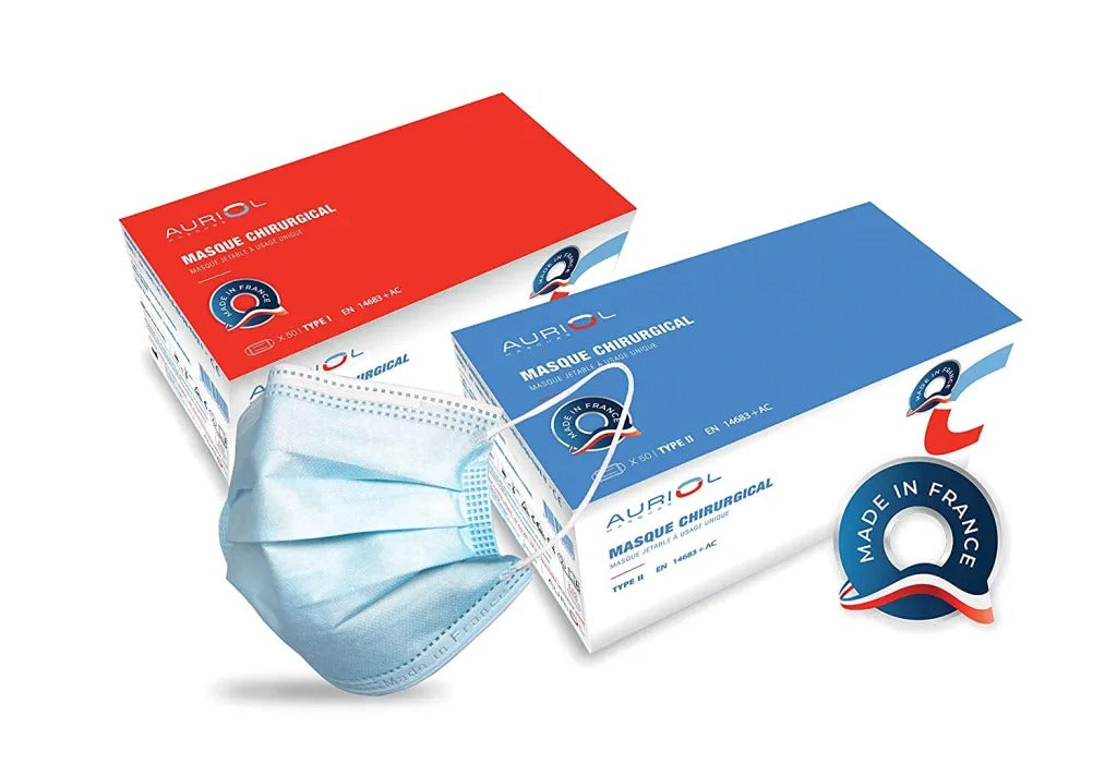 Masque chirurgicaux Auriol 50 masques