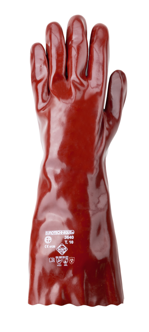 Gants Eurochem enduction totale en PVC