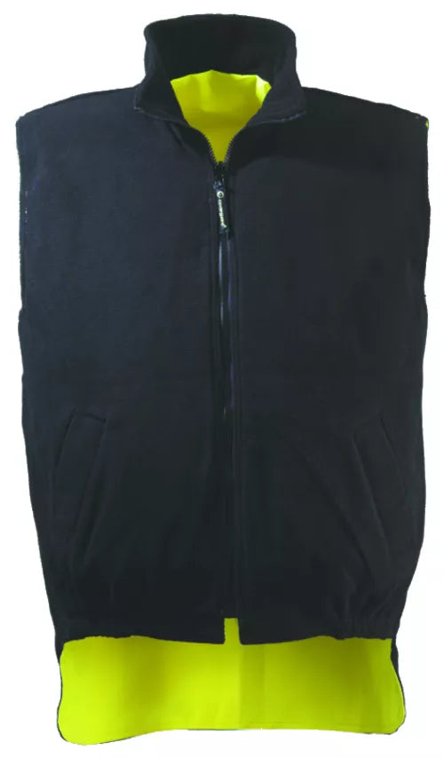 Gilet haute-visibilité HI-WAY doublé polaire