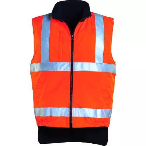 Gilet haute-visibilité HI-WAY doublé polaire