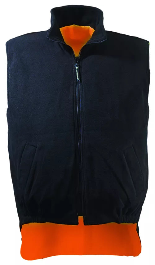 Gilet haute-visibilité HI-WAY doublé polaire