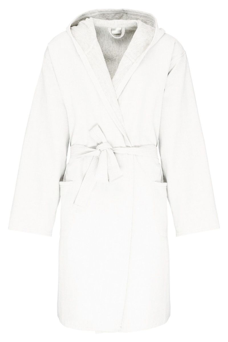 Peignoir de bain à capuche bio K140 KARIBAN